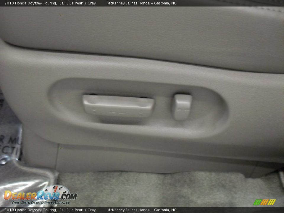 2010 Honda Odyssey Touring Bali Blue Pearl / Gray Photo #8