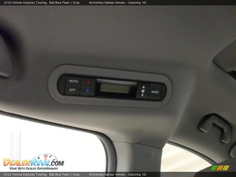 2010 Honda Odyssey Touring Bali Blue Pearl / Gray Photo #21