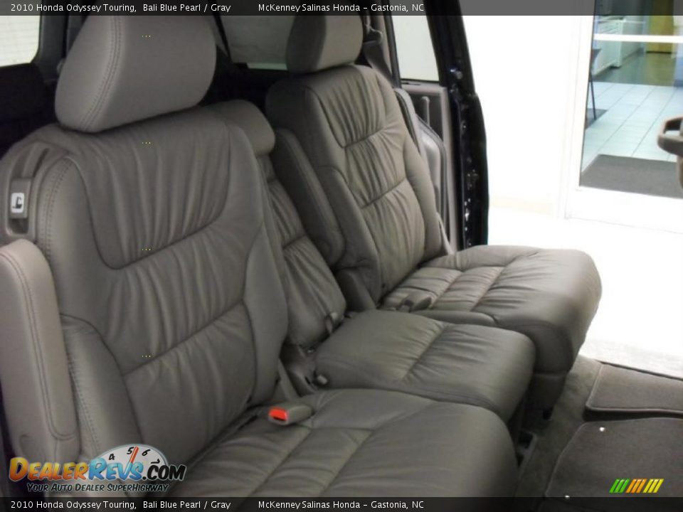 2010 Honda Odyssey Touring Bali Blue Pearl / Gray Photo #23