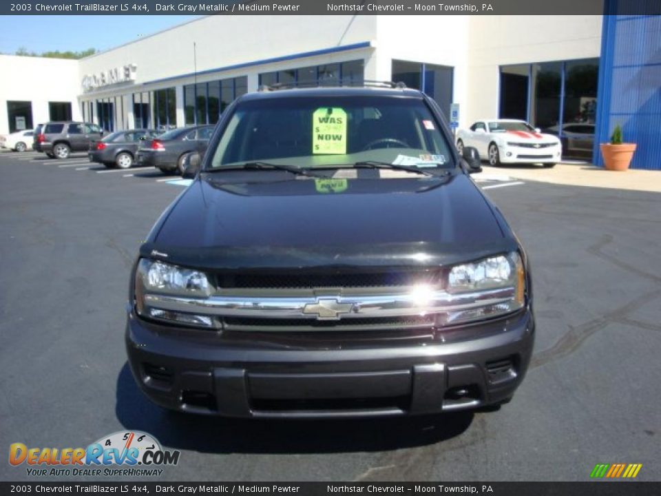 2003 Chevrolet TrailBlazer LS 4x4 Dark Gray Metallic / Medium Pewter Photo #8