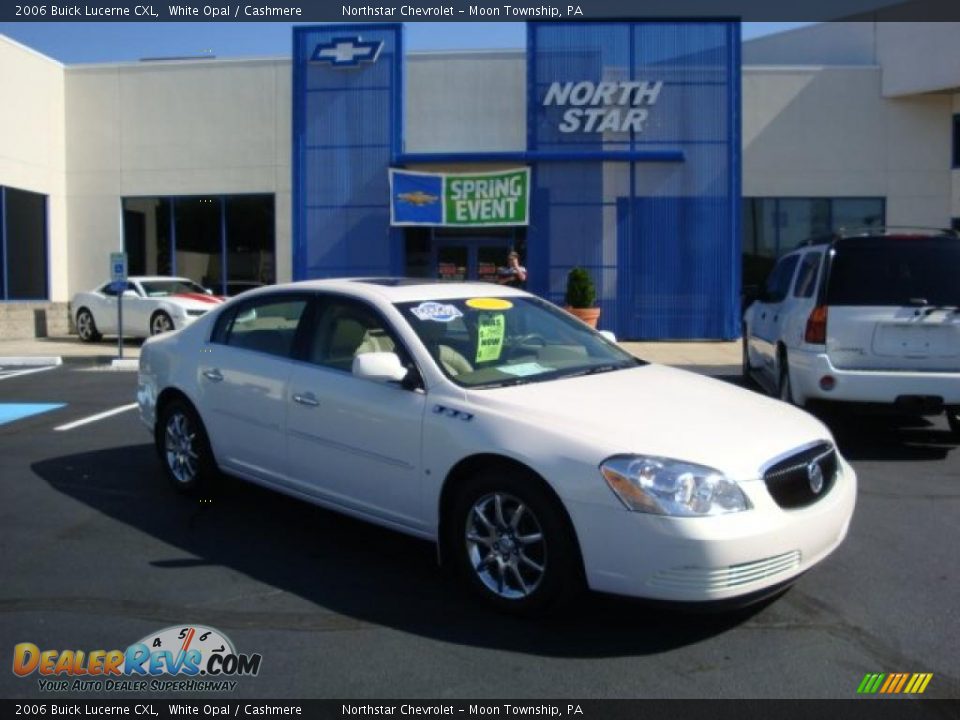 2006 Buick Lucerne CXL White Opal / Cashmere Photo #1