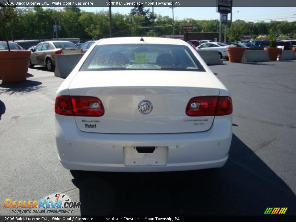 2006 Buick Lucerne CXL White Opal / Cashmere Photo #4