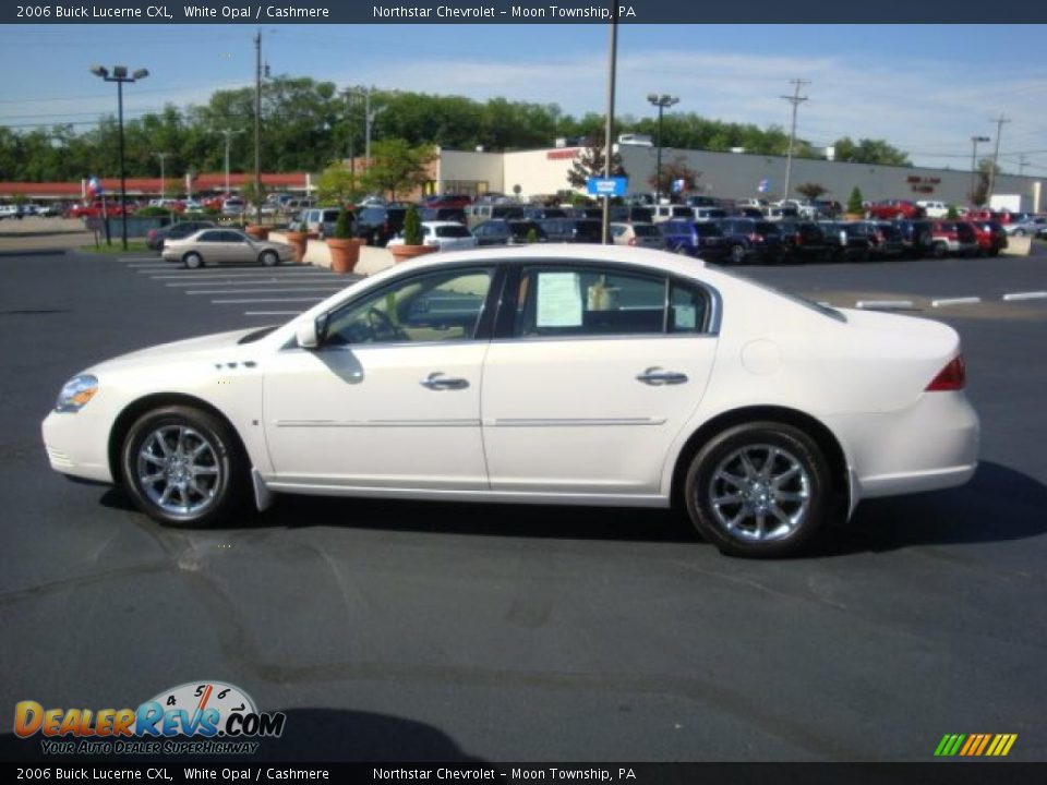 2006 Buick Lucerne CXL White Opal / Cashmere Photo #6