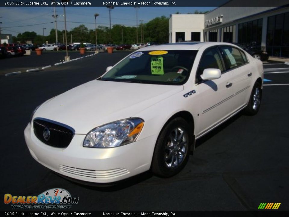2006 Buick Lucerne CXL White Opal / Cashmere Photo #7