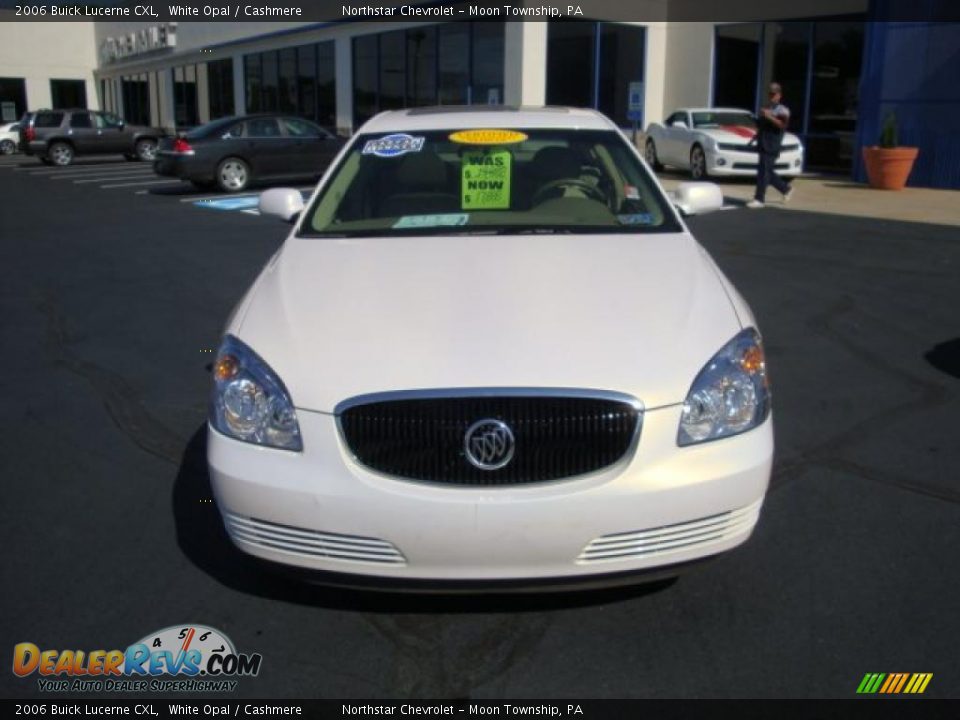 2006 Buick Lucerne CXL White Opal / Cashmere Photo #8