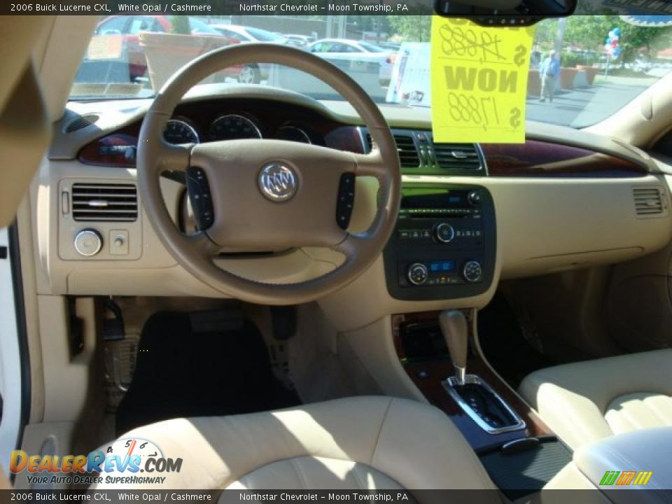 2006 Buick Lucerne CXL White Opal / Cashmere Photo #12