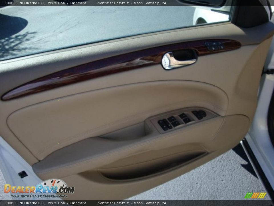 2006 Buick Lucerne CXL White Opal / Cashmere Photo #14