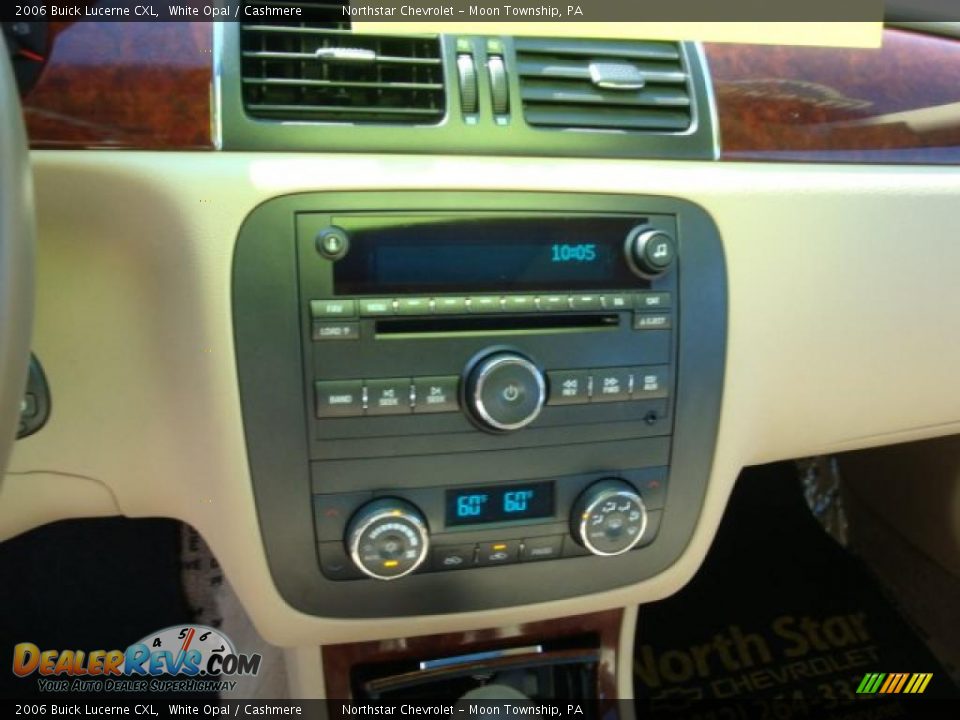 2006 Buick Lucerne CXL White Opal / Cashmere Photo #18