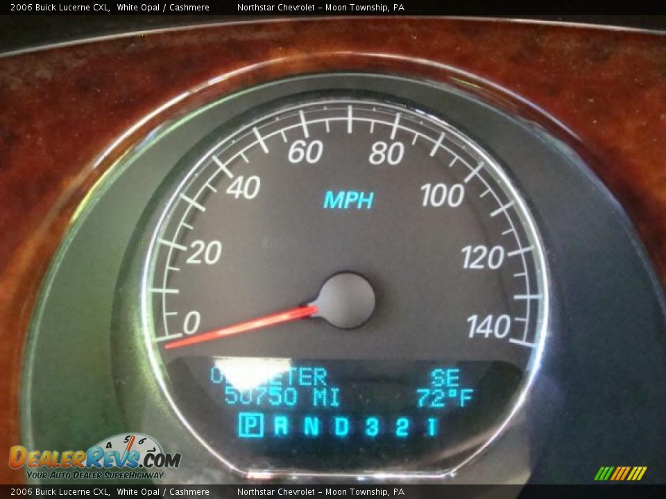 2006 Buick Lucerne CXL White Opal / Cashmere Photo #20