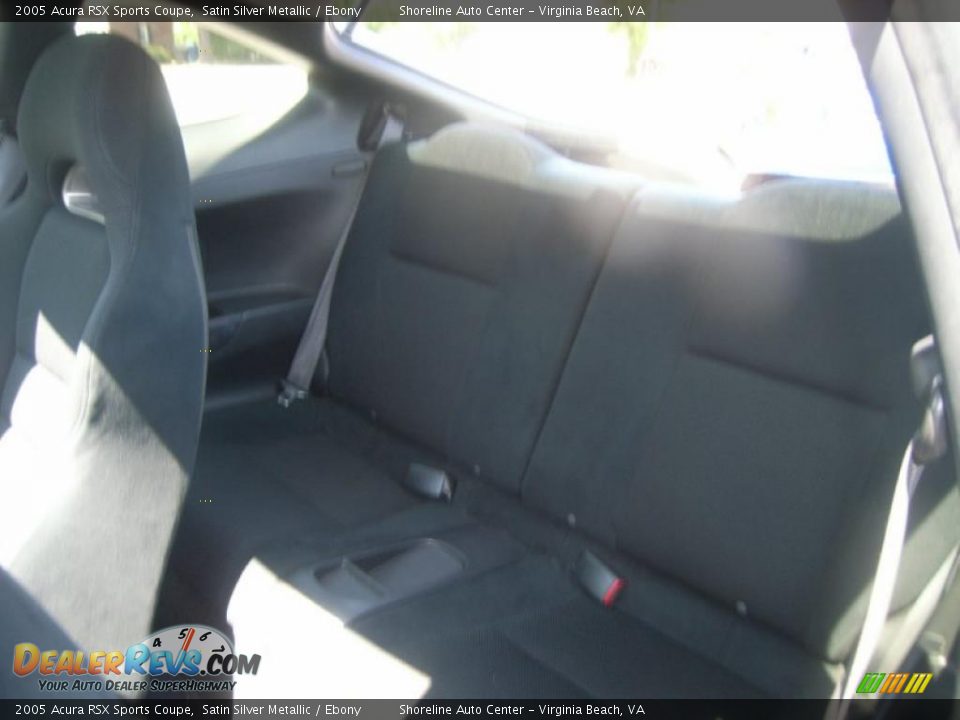 2005 Acura RSX Sports Coupe Satin Silver Metallic / Ebony Photo #10