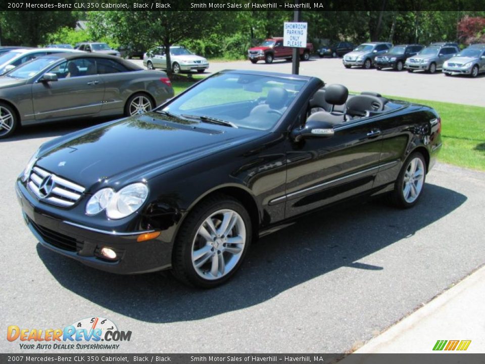 Mercedes benz clk350 convertible black #3