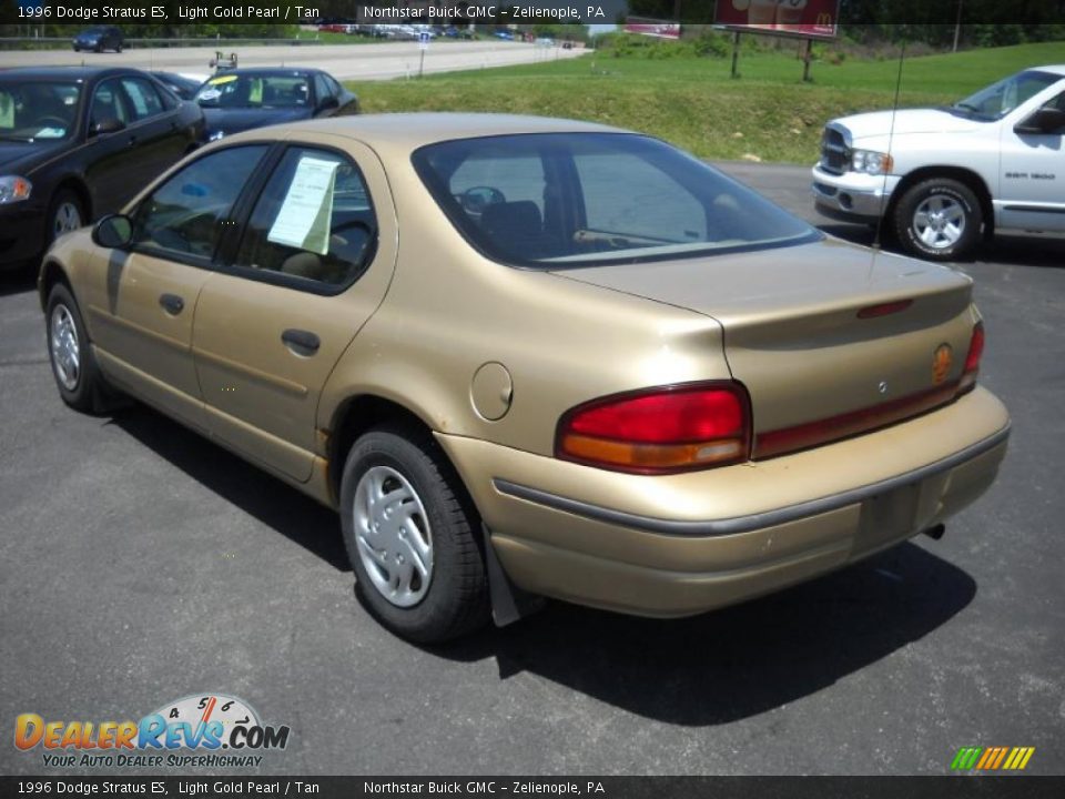 1996 Dodge Stratus ES Light Gold Pearl / Tan Photo #7