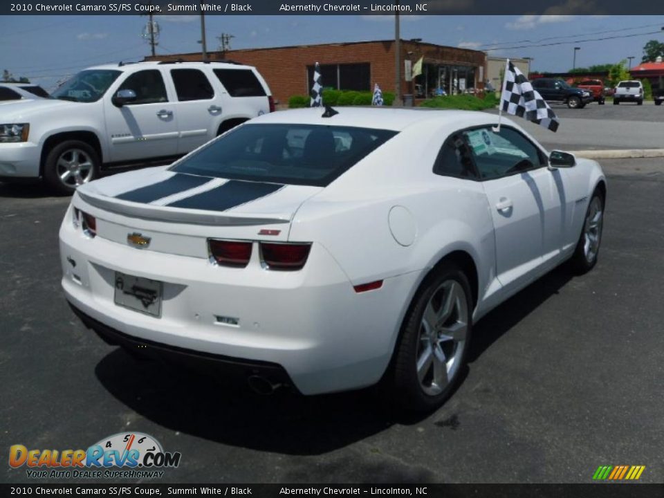 2010 Chevrolet Camaro SS/RS Coupe Summit White / Black Photo #4