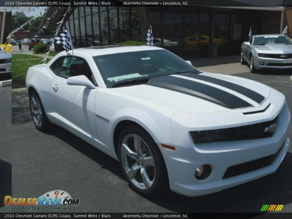 2010 Chevrolet Camaro SS/RS Coupe Summit White / Black Photo #5
