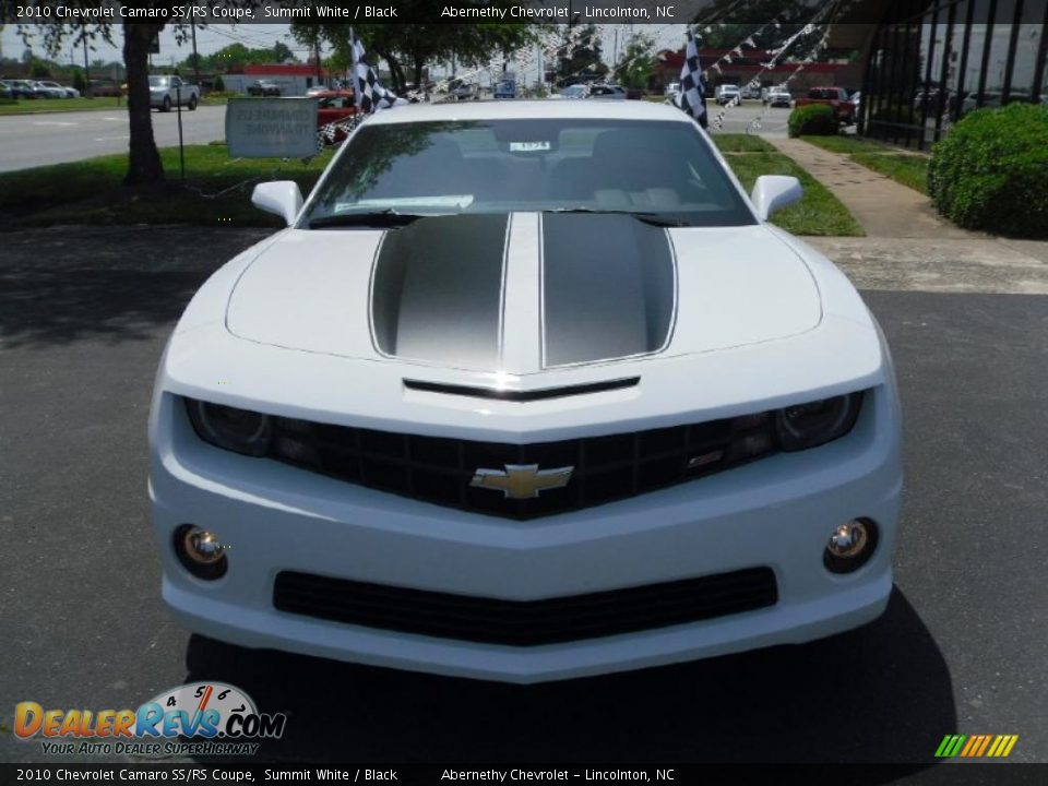 2010 Chevrolet Camaro SS/RS Coupe Summit White / Black Photo #6