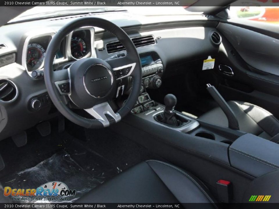2010 Chevrolet Camaro SS/RS Coupe Summit White / Black Photo #25
