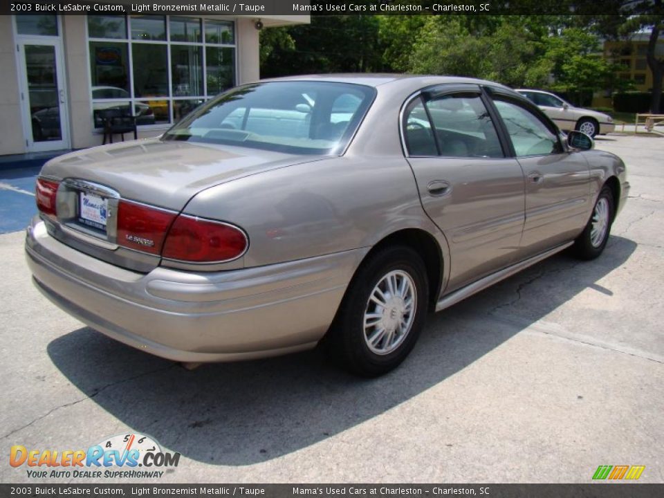 2003 Buick LeSabre Custom Light Bronzemist Metallic / Taupe Photo #8