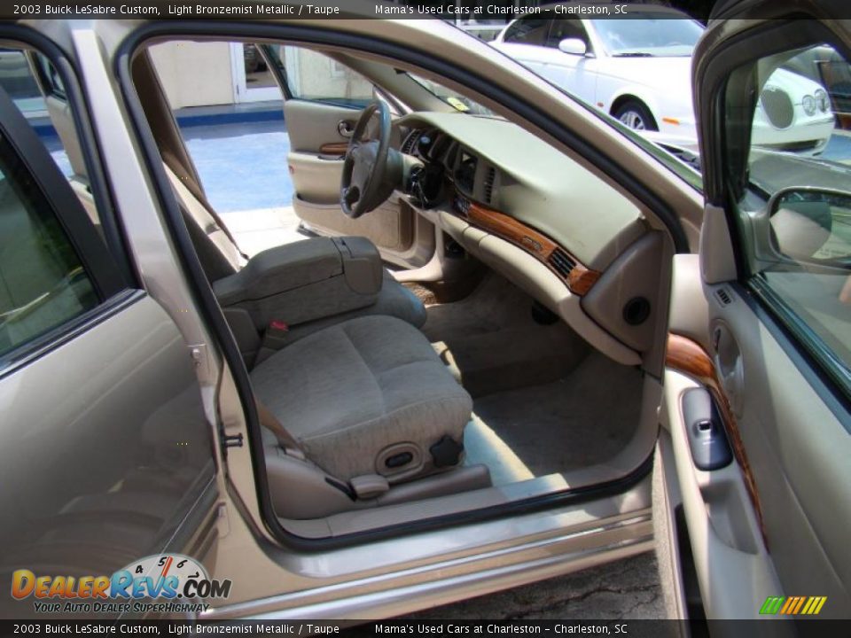 2003 Buick LeSabre Custom Light Bronzemist Metallic / Taupe Photo #15