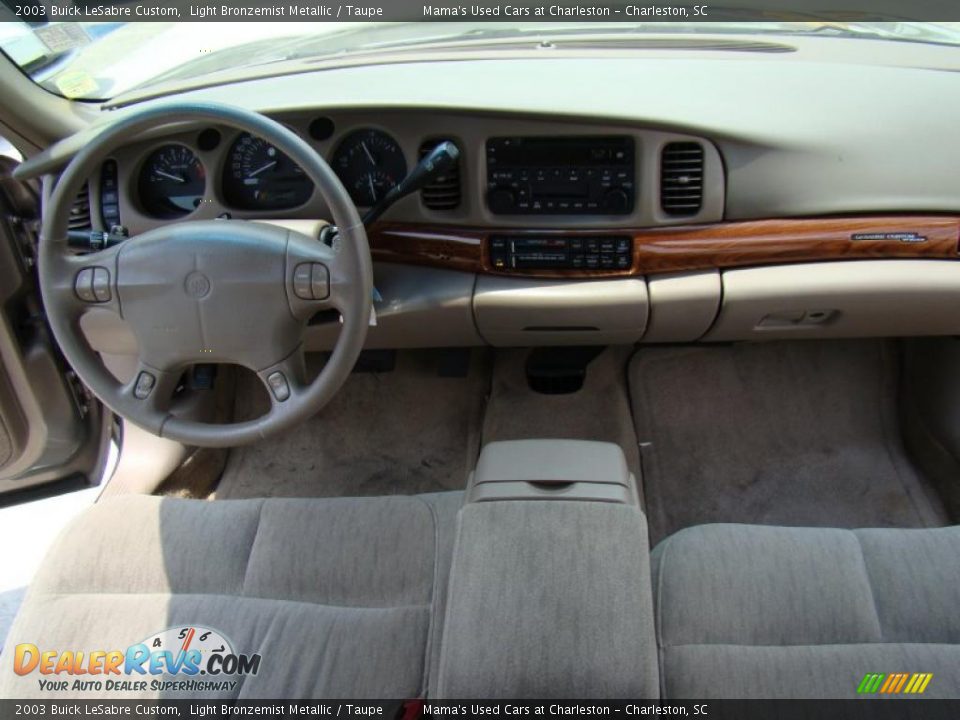 2003 Buick LeSabre Custom Light Bronzemist Metallic / Taupe Photo #17