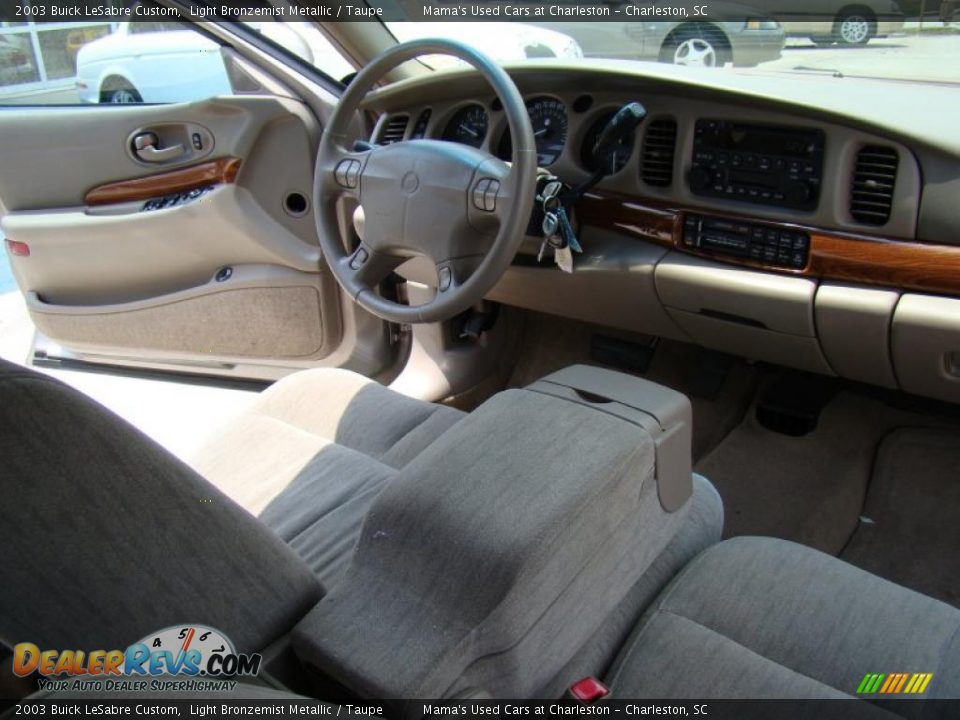 2003 Buick LeSabre Custom Light Bronzemist Metallic / Taupe Photo #18