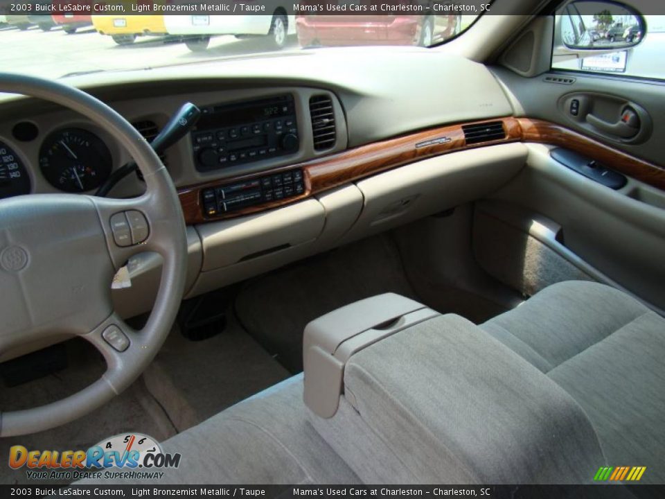 2003 Buick LeSabre Custom Light Bronzemist Metallic / Taupe Photo #19