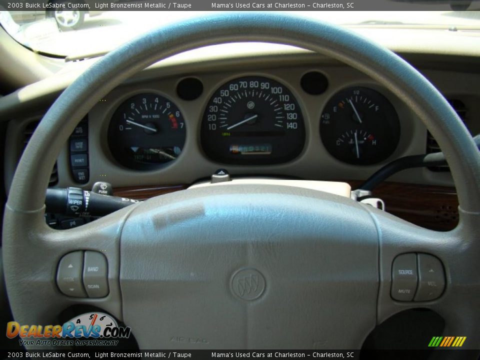 2003 Buick LeSabre Custom Light Bronzemist Metallic / Taupe Photo #23