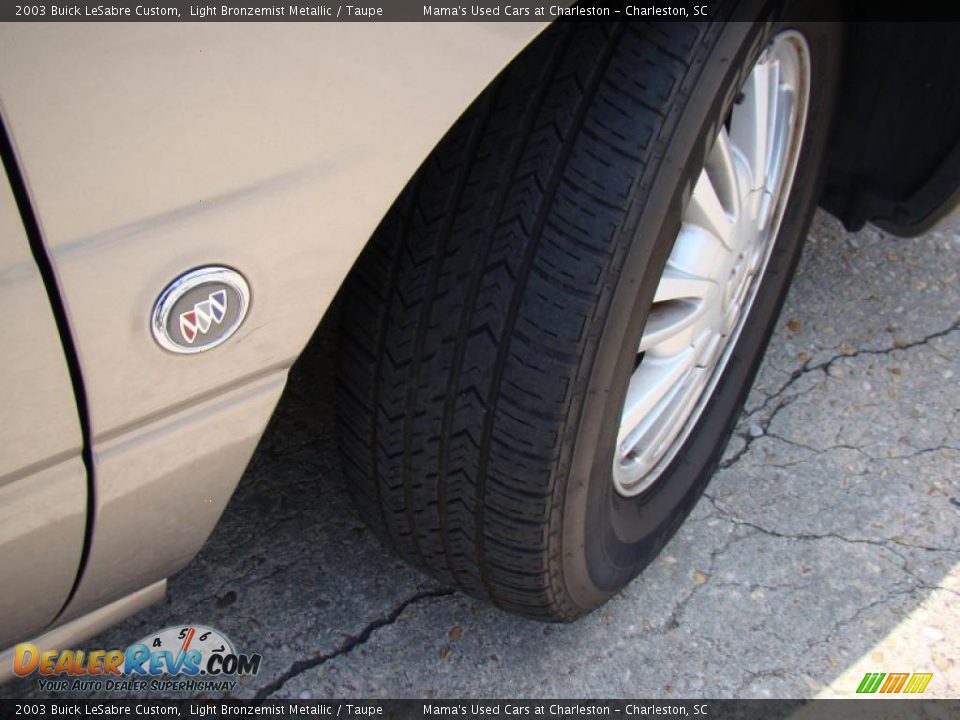 2003 Buick LeSabre Custom Light Bronzemist Metallic / Taupe Photo #28