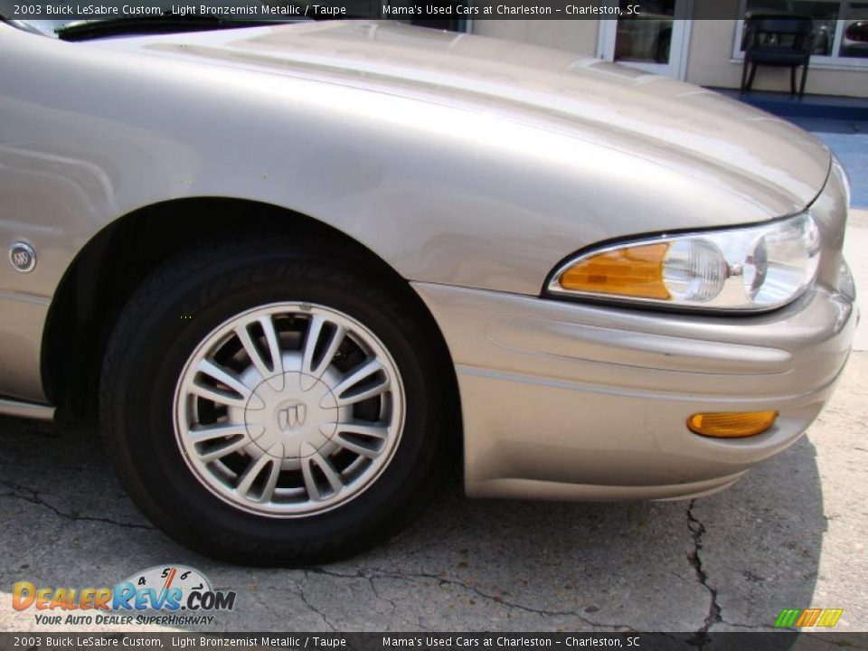2003 Buick LeSabre Custom Light Bronzemist Metallic / Taupe Photo #29