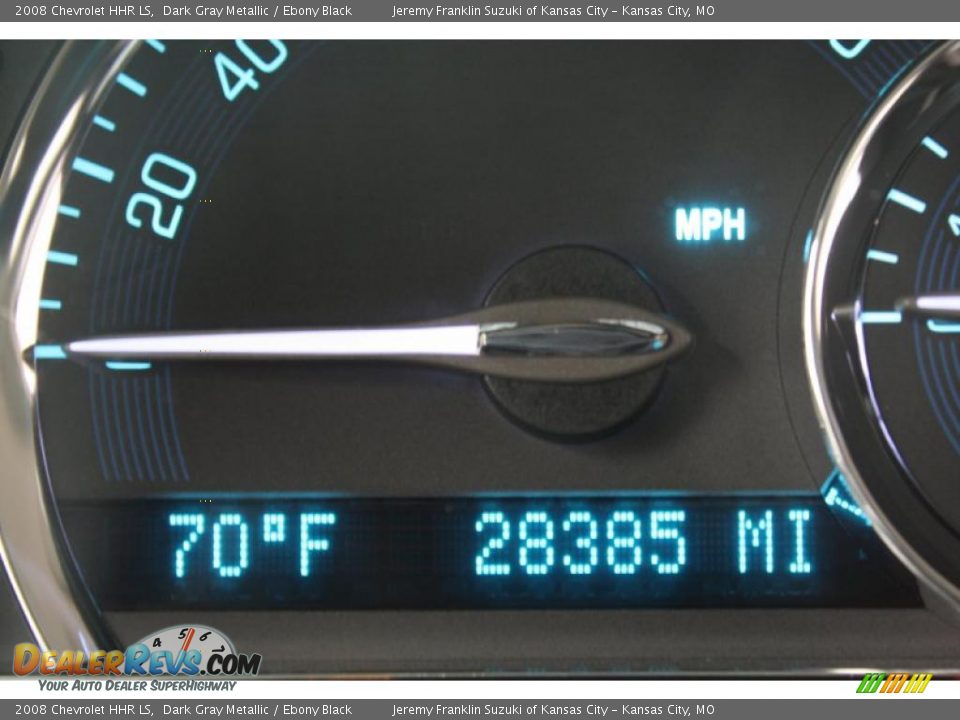 2008 Chevrolet HHR LS Dark Gray Metallic / Ebony Black Photo #20