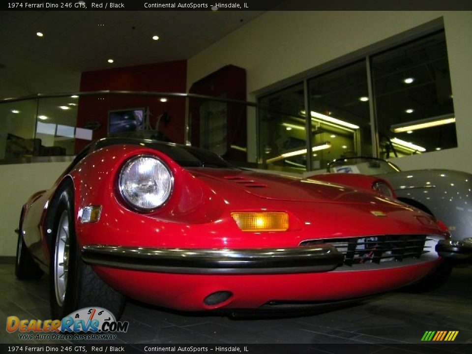 1974 Ferrari Dino 246 GTS Red / Black Photo #18