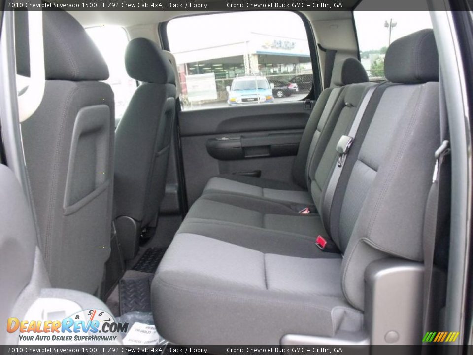 2010 Chevrolet Silverado 1500 LT Z92 Crew Cab 4x4 Black / Ebony Photo #11