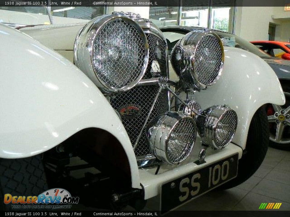 1938 Jaguar SS 100 3.5  Litre White / Red Photo #13