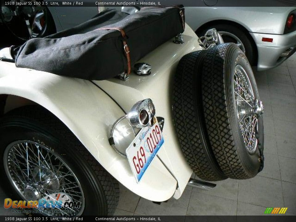 1938 Jaguar SS 100 3.5  Litre White / Red Photo #15