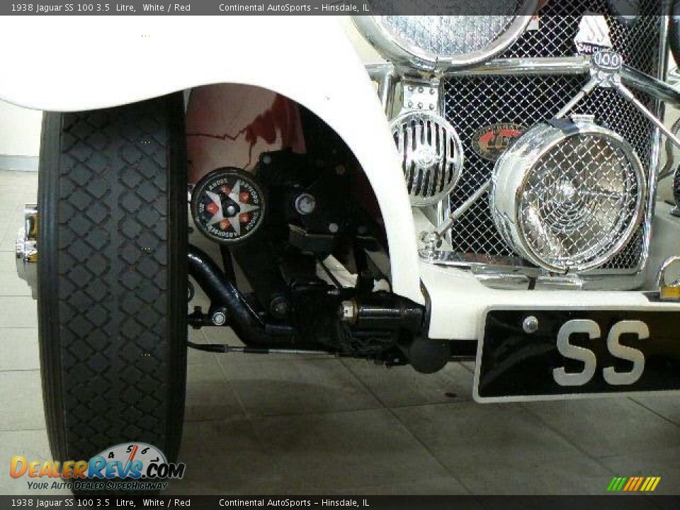 1938 Jaguar SS 100 3.5  Litre White / Red Photo #18