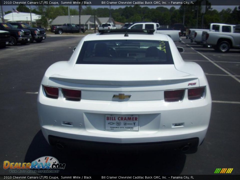 2010 Chevrolet Camaro LT/RS Coupe Summit White / Black Photo #3
