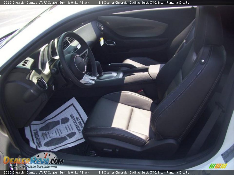 2010 Chevrolet Camaro LT/RS Coupe Summit White / Black Photo #9