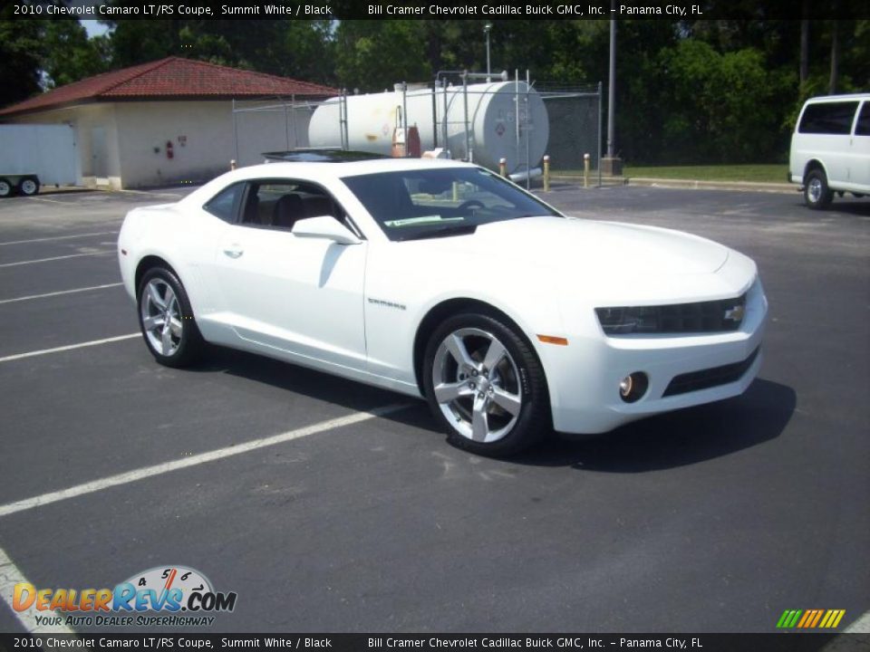 2010 Chevrolet Camaro LT/RS Coupe Summit White / Black Photo #12