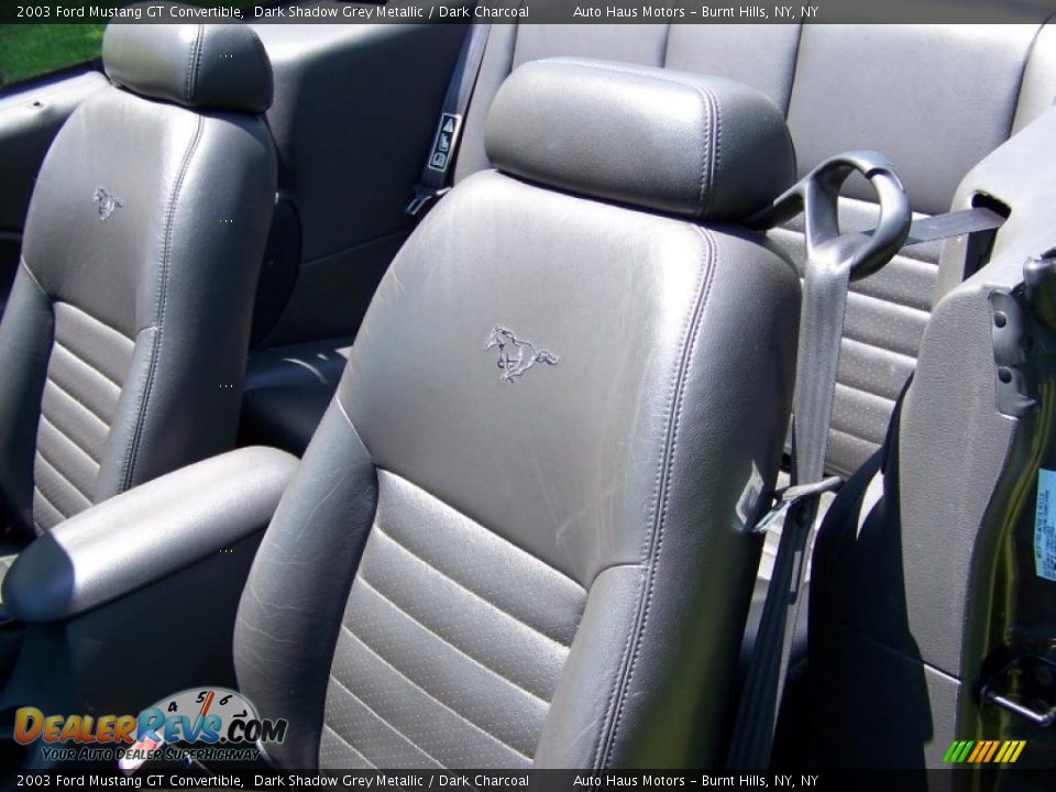 2003 Ford Mustang GT Convertible Dark Shadow Grey Metallic / Dark Charcoal Photo #20