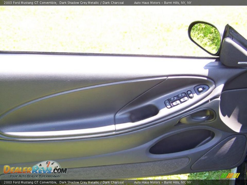 2003 Ford Mustang GT Convertible Dark Shadow Grey Metallic / Dark Charcoal Photo #21