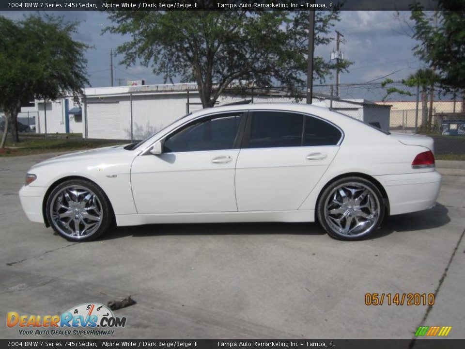 White bmw 7 series 745i sale #5