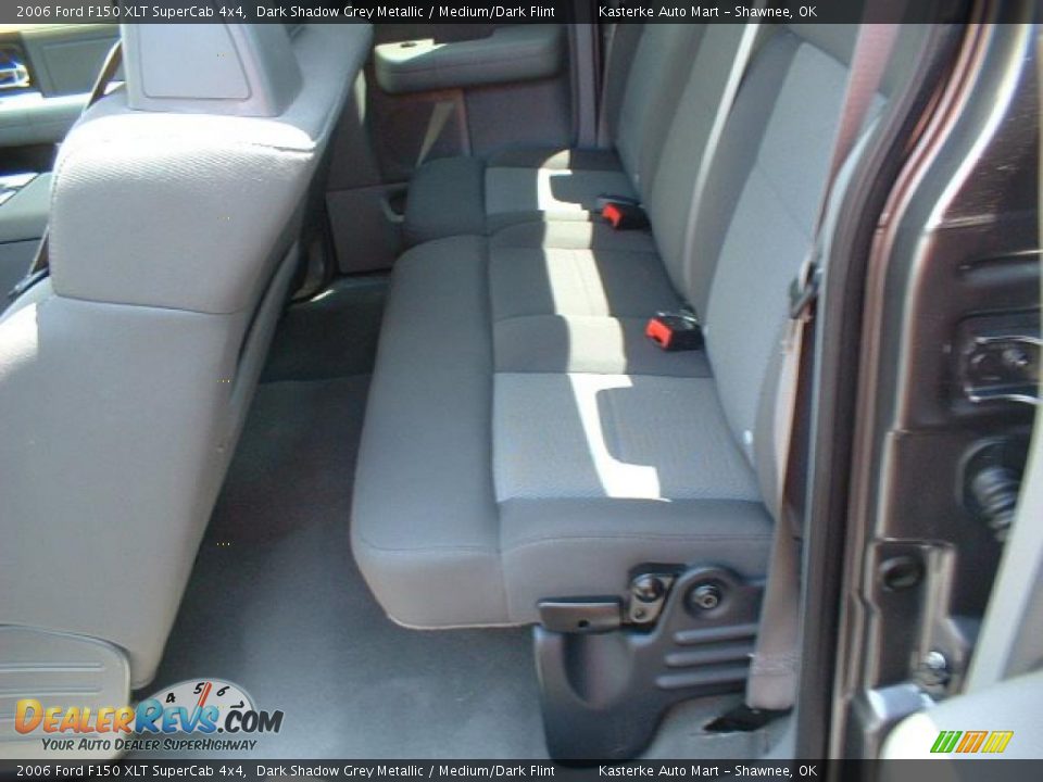 2006 Ford F150 XLT SuperCab 4x4 Dark Shadow Grey Metallic / Medium/Dark Flint Photo #10