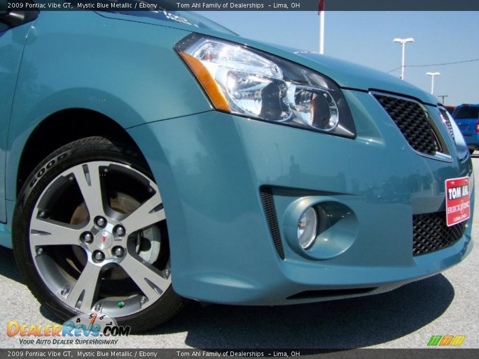 2009 Pontiac Vibe GT Mystic Blue Metallic / Ebony Photo #2