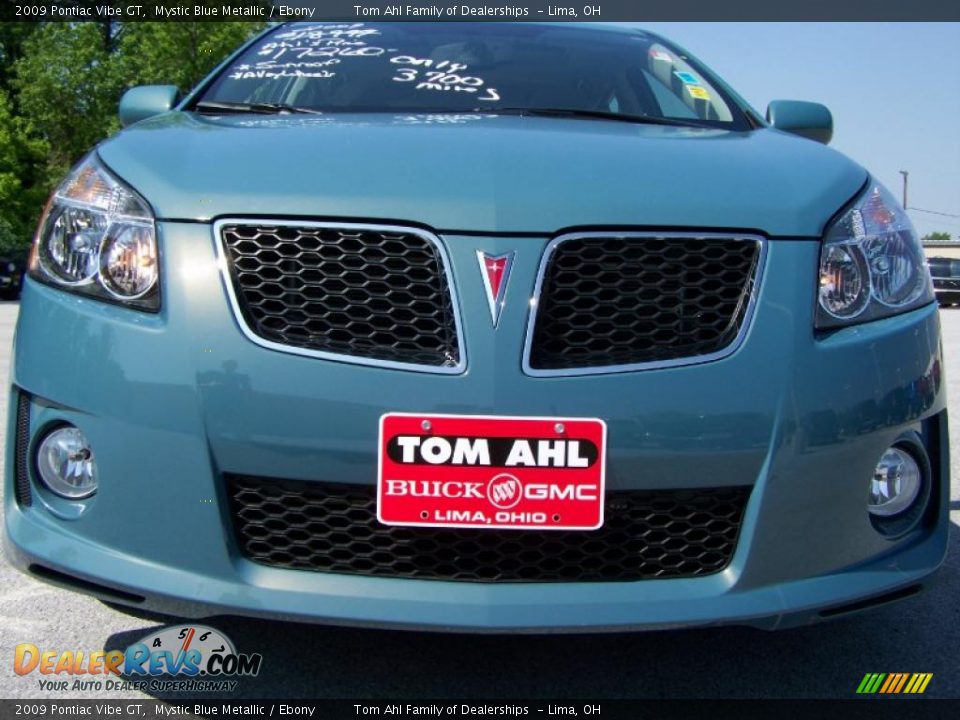 2009 Pontiac Vibe GT Mystic Blue Metallic / Ebony Photo #3