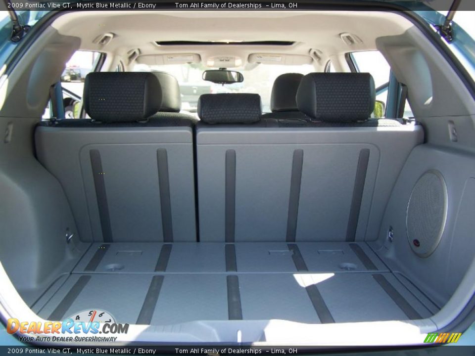 2009 Pontiac Vibe GT Mystic Blue Metallic / Ebony Photo #15