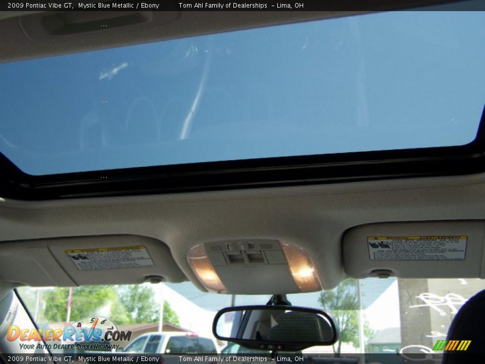 2009 Pontiac Vibe GT Mystic Blue Metallic / Ebony Photo #20