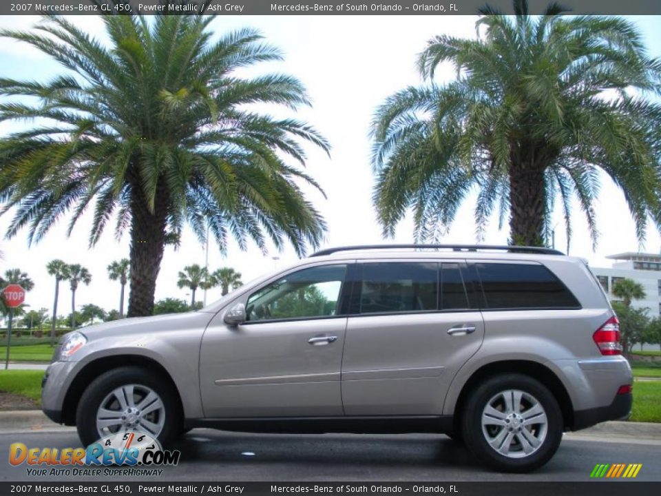 2007 Mercedes-Benz GL 450 Pewter Metallic / Ash Grey Photo #1