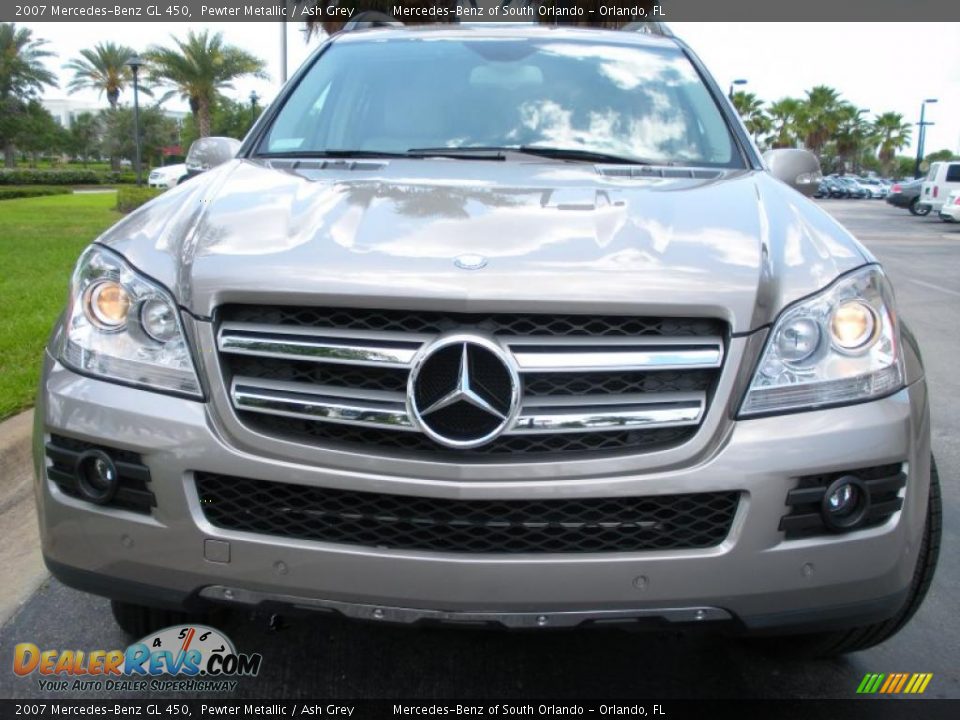 2007 Mercedes-Benz GL 450 Pewter Metallic / Ash Grey Photo #3