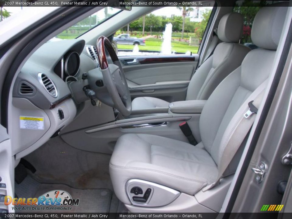 2007 Mercedes-Benz GL 450 Pewter Metallic / Ash Grey Photo #12