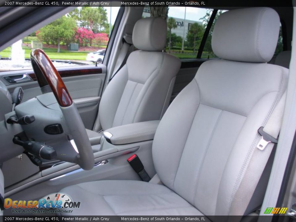 2007 Mercedes-Benz GL 450 Pewter Metallic / Ash Grey Photo #13