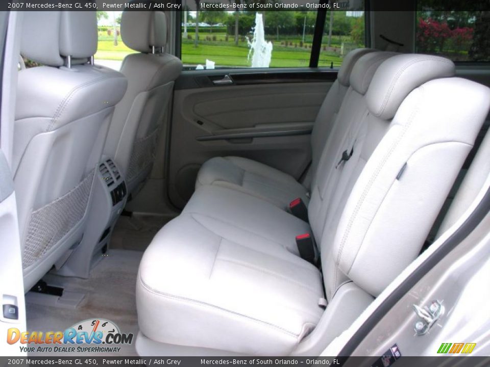 2007 Mercedes-Benz GL 450 Pewter Metallic / Ash Grey Photo #14
